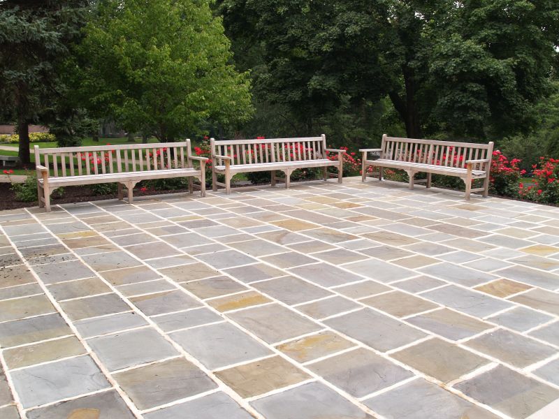 Outdoor Patio with Tile